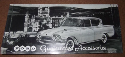 Ford Accessories 1961 Brochure-Popular, Anglia, Classic, Consul, Zephyr & Zodiac - Image 1 of 4