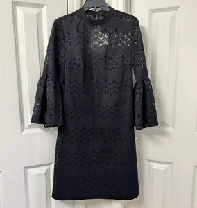 Trina Turk Damen Spitzenkleid, Größe 6, schwarz - Bild 1 von 6