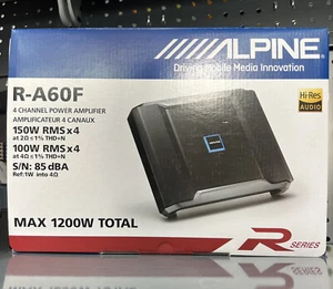 Alpine R-A60F amplificatore 4 canali R-SERIES 1200W - Foto 1 di 2
