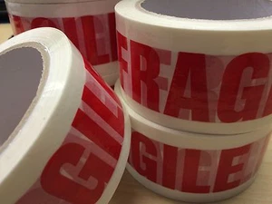 Fragile Tape 50mm x 66m - Picture 1 of 1