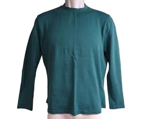 Zara Men's Size S Crew Neck Long Sleeve Heavyweight Knit Pullover Basic T-Shirt - Picture 1 of 10