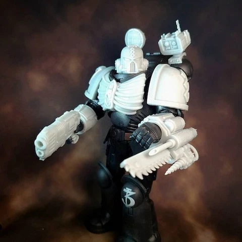 Space Marine Apothecary 1:12 McFarlane Toys 40K Compatible Action Figure Wargear Cover