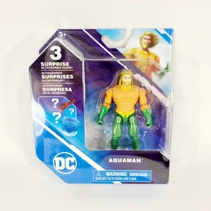 DC Aquaman Action Figure, 3 Suprise Accessories NIP - Picture 1 of 6