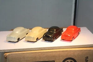 1954 Ford Sedan Varney 4-Car Set HO Scale Made in USA - Picture 1 of 7