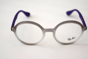 Gafas redondas pequeñas púrpura degradado transparente Ray-Ban RB7075 5600 47-20-145 - Imagen 1 de 4