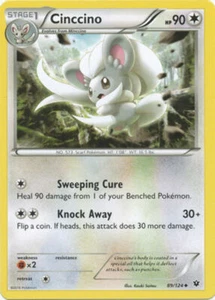 Cinccino - 89/124 - Uncommon - Pokemon XY Fates Collide - Picture 1 of 4