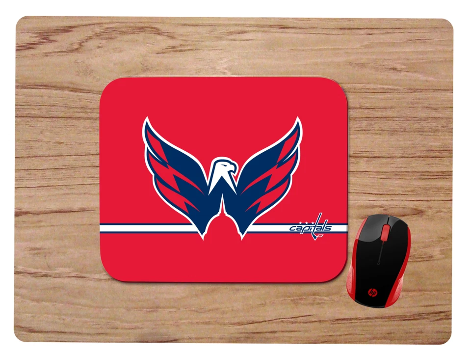 WASHINGTON CAPITALS MOUSEPAD MOUSE PAD HOME OFFICE GIFT NHL  - Image 1 of 1