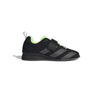 Adidas Adipower II Weightlifting Shoes, Black/Green