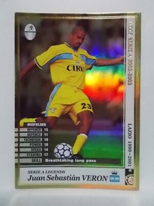 Panini WCCF	Insert	Lazio VERON BOKSIC