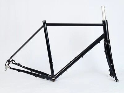52CM, Zen AR45 All Road/Gravel Frameset, US Made, True Temper Steel, Carbon Fork - Image 1 of 4