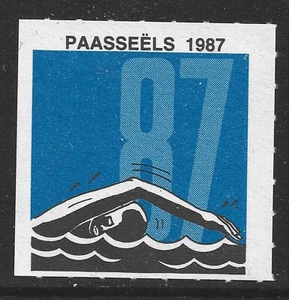 SOUTH AFRICA 1987 EASTER CHARITY Cinderelle Stamp SWIMMING 1v MNH - Picture 1 of 1