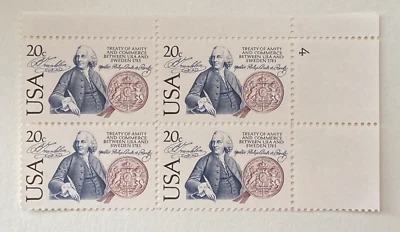 Scott #2036 Block of Four - Free Shipping #1 - Image 1 of 2