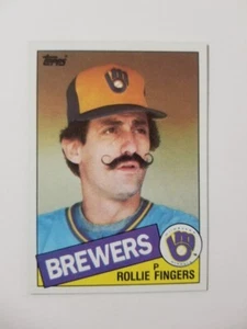 Tarjeta de béisbol Rollie Fingers 1985 Topps #750 Milwaukee Brewers - Imagen 1 de 2