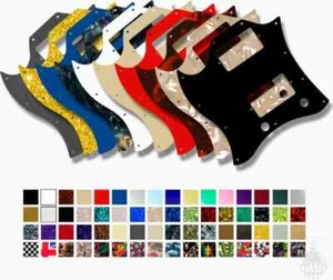WD Custom Pickguard For Left Hand Gibson 1963-1970 Full Face SG - Picture 1 of 97