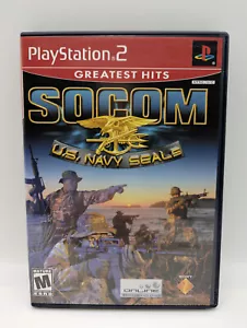 SOCOM: U.S. Navy SEALs (Sony PlayStation 2) PS2 MINT W/MANUAL! GREATEST HITS - Picture 1 of 3