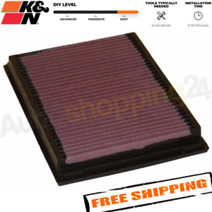 K&N 33-2231 Replacement Panel Air Filter for 2001-2005 BMW 325xi/325i