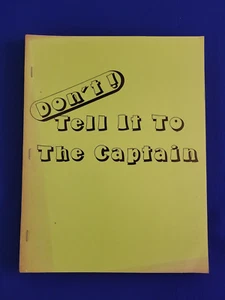 Don't Tell it to the Captain (1983) - Fanzine de Star Trek - Imagen 1 de 2