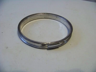 Vintage Cork Lined Metal Embroidery Rings - 4" - Used - Image 1 of 3