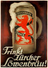 Swiss Beer Lowenbrau 1927 Vintage Advertising Giclee Art Canvas Print 13x19