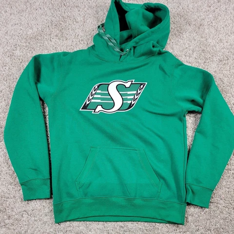Saskatchewan Rough Rider Canadian Football League Sweatshirt Adult Large Hoodie Cover