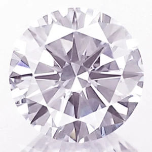 Untreated Natural Diamond Sparkling Faint Pink Perfect Brilliant Round Diamond - Picture 1 of 8
