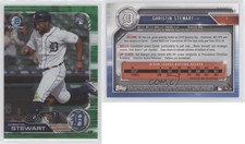 2019 Bowman Chrome Green Refractor /99 Christin Stewart #7.1 Rookie RC