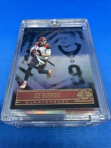 Joe Burrow PANINI ILLUSIONS 2021 CINCINNATI FOOTBALL INVESTMENT CARD Mint!