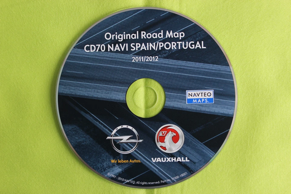 NAVIGATION OPEL CD 70 NAVI SPANIEN PORTUGAL 2012 ZAFIRA ASTRA CORSA MERIVA TIGRA - Bild 1 von 1