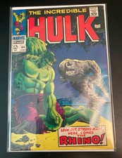 INCREDIBLE HULK #104 *Rhino!* (FN+) **Very Bright, Colorful & Glossy!**