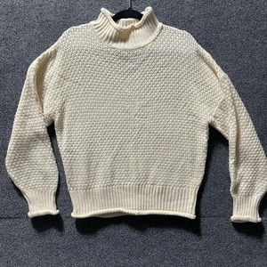 Dokotoo Pullover Damen Medium Struktur Strickpullover Rollkragen kuschelig Acryl - Bild 1 von 8