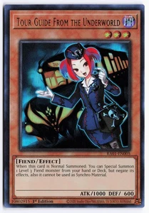 Tour Guide From the Underworld Ultra Rare Duelist Saga DUSA-EN091 NM - Picture 1 of 2
