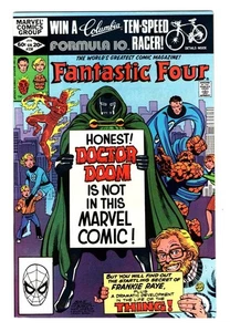 FANTASTIC FOUR 238 VF/NM (9.0) 1st AUNT PETUNIA, JAKE GRIMM ORIGIN FRANKIE RAYE* - Picture 1 of 2