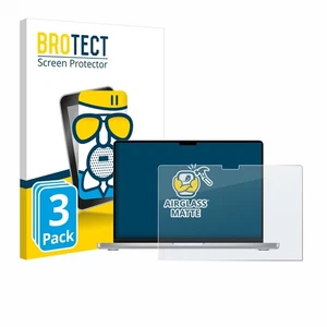 3x Anti Reflet Protection Ecran Verre pour Apple MacBook Pro 14" 2023 M2 Film - Photo 1/8