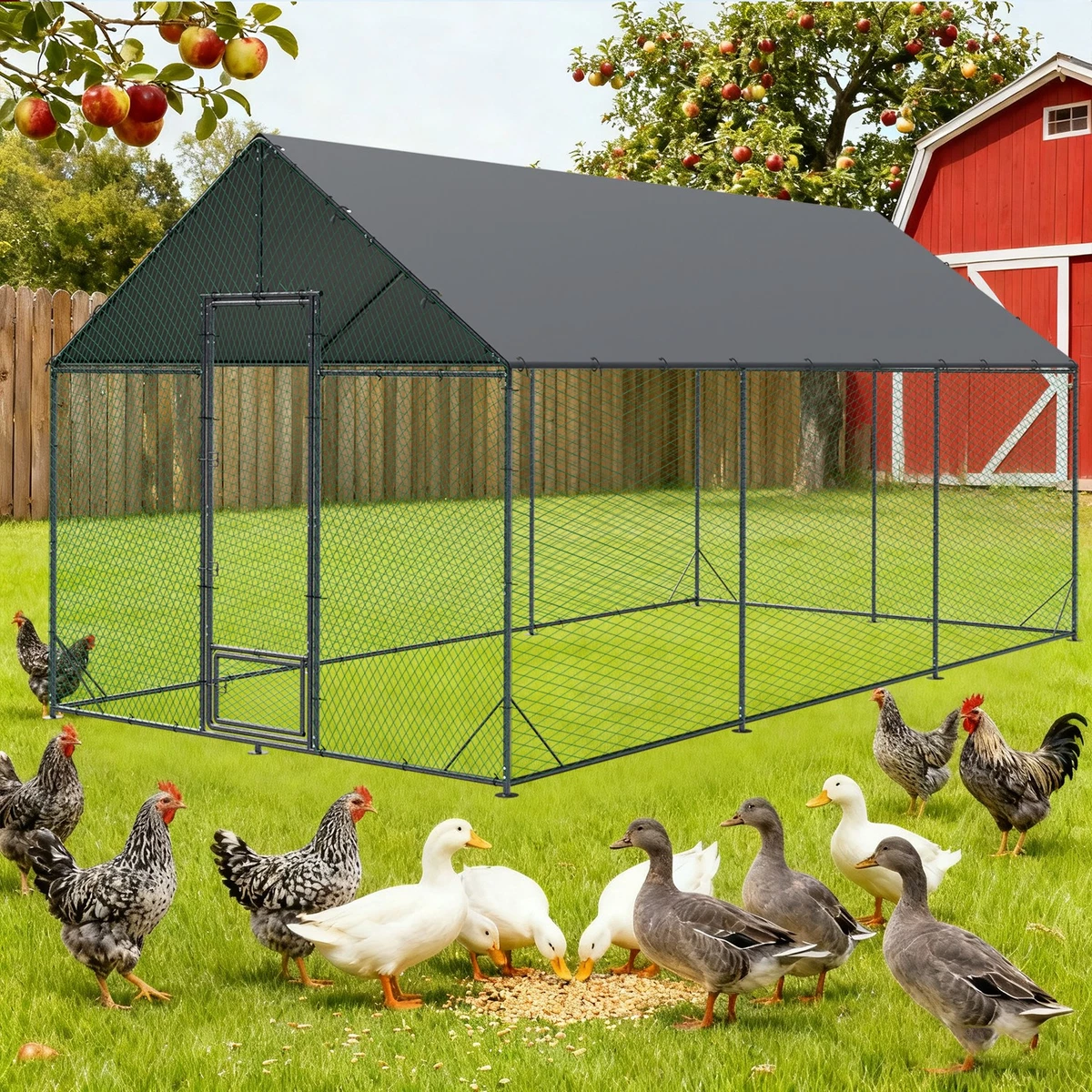 Gallinero De Madera Para Patio De 80 Pulgadas De Best Choice Products. Caja  Nido De Madera, image size:1200x1200