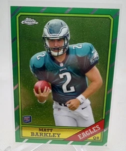 2013 Topps Chrome #3 Matt Barkley 1986 Rookie Karte - Bild 1 von 1