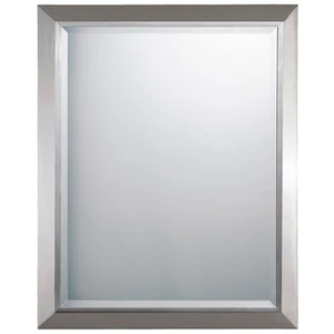Kichler 41011 Chrome Signature Rectangle Beveled Framed Mirror - Picture 1 of 8