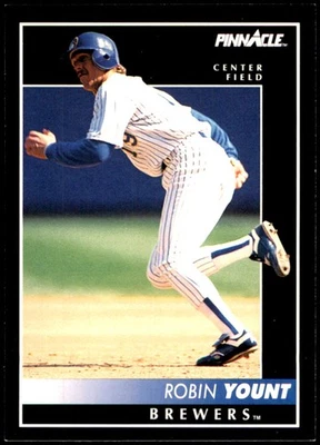 Robin Yount 1992 Pinnacle #38 Brewers MLB LEER ENVÍO GRATUITO AutographDen Foto 1 de 2