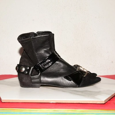 Isabel Marant Bota Tobillo Cremallera Lateral Negra Mujer 39 Foto 1 de 4
