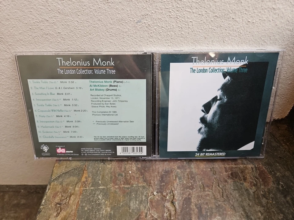 London Collection Vol.3 - Thelonious Monk CD Jazz piano 1971 remastered - Image 1 of 2