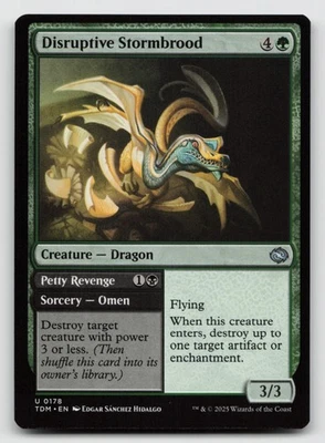 Disruptive Stormbrood U Tarkir: Dragonstorm 178 NM - Image 1 of 2