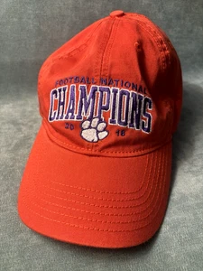 Clemson Tigers 2018 Football National Champions Legacy Baseball Cap Hat NWOT NEW - Picture 1 of 7