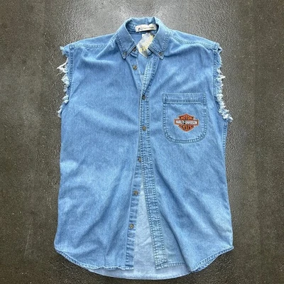 Harley Davidson vintage abotonada Foto 1 de 2