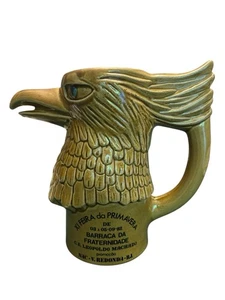 Taza promocional vintage 1982 Eagle Head OFICINA PEDROSA Sal Paulo Río de Janeiro - Imagen 1 de 9