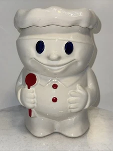 Vintage Pillsbury Dough Boy "Bobby the Baker" Ceramic Cookie Jar McCoy USA #183 - Picture 1 of 10
