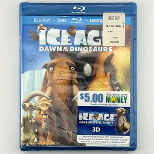 Ice Age “Dawn of Dinosaurs” (Blu-Ray + DVD + Digital) Brand New, Sealed - Imagen 1 de 4