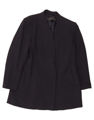 ZARA Womens Blazer Jacket UK 20 2XL Navy Blue Acetate DR06 - Image 1 of 3