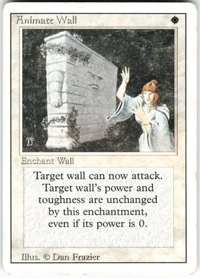 Animate Wall R Revised Edition 3ED  MTG HP - Image 1 of 2