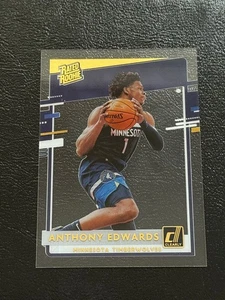 Anthony Edwards RC 2020-21 Panini Clearly Donruss GOLD #96 - Bild 1 von 2