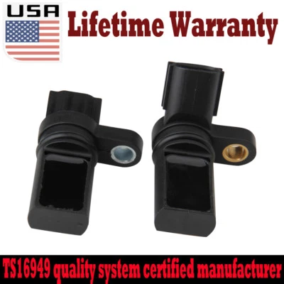 2 pcs Crankshaft & Camshaft Position Sensor for Nissan Altima Frontier Infiniti - Image 1 of 4