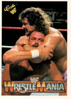 Jake Roberts Rick Rude WWF Pro Wrestling Trading Card WWF Classic #47 1990  Foto 1 de 4